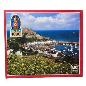 Big Ben 1000 Piece Puzzle Mont Orgueil Castle Jersey UK SEALED 2002